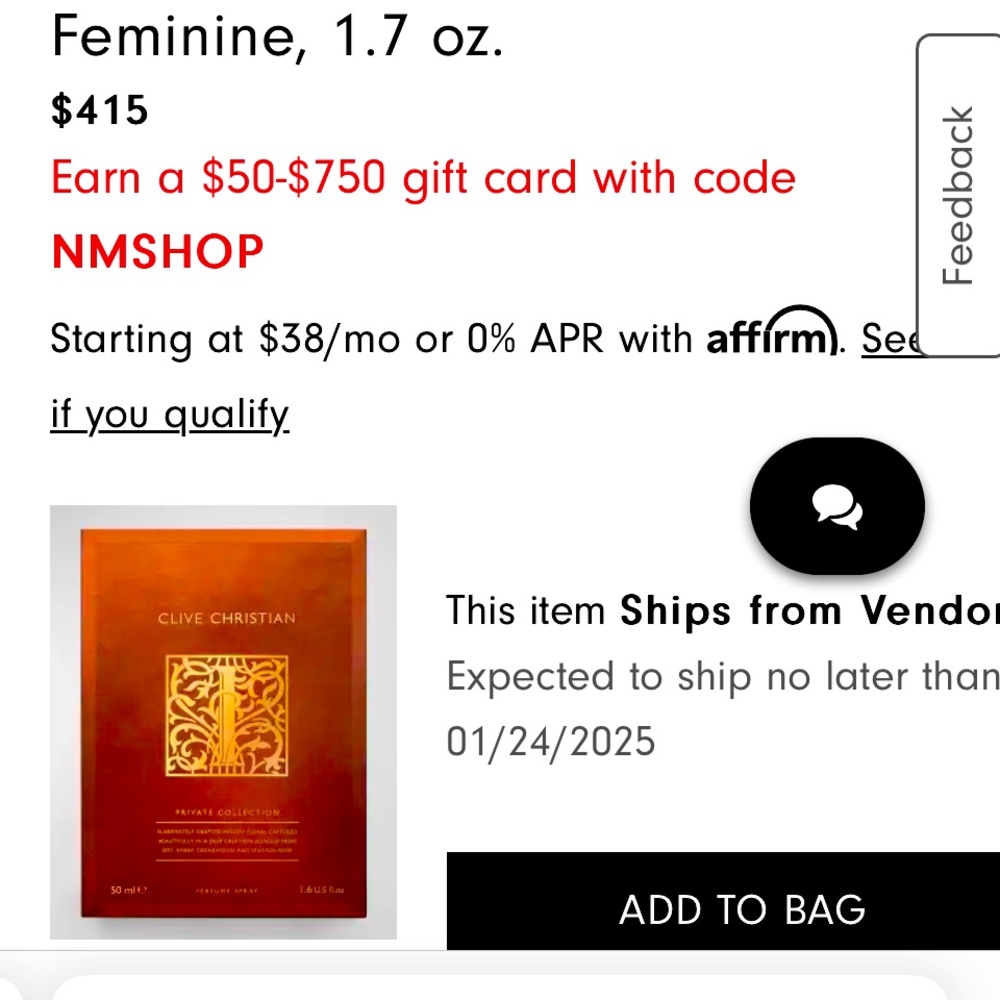 Clive Christian Private Collection Perfume